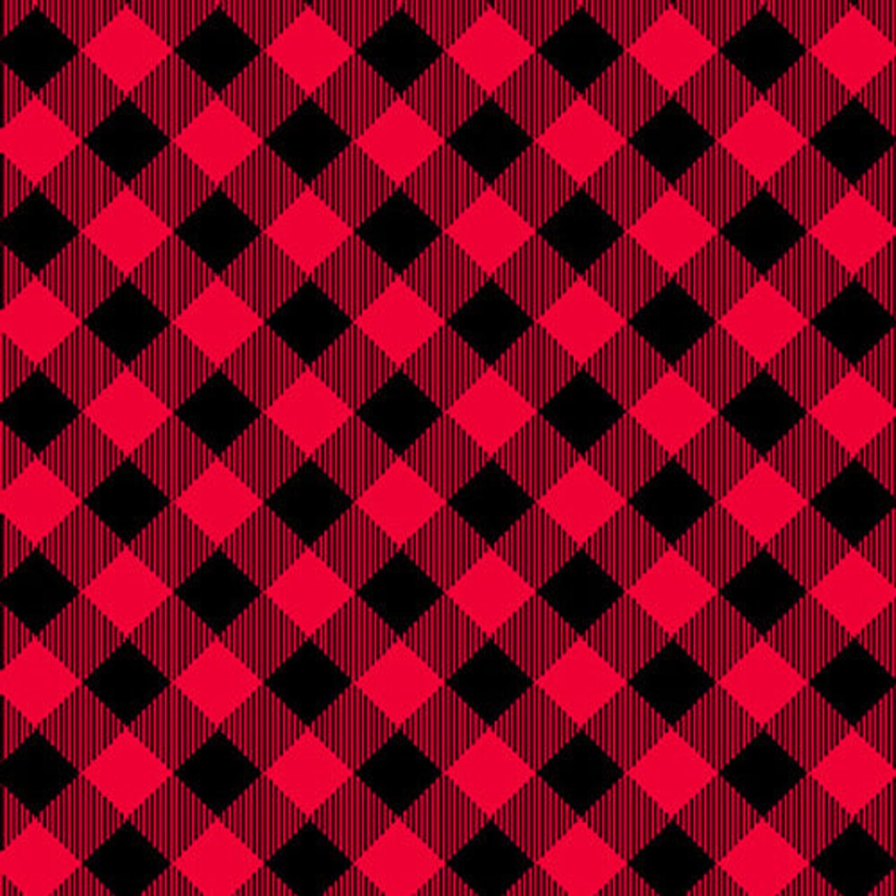 Fabric Henry Glass Red/Black Priscilla's Pretty Plaids by the Quarter Yard 9300-89